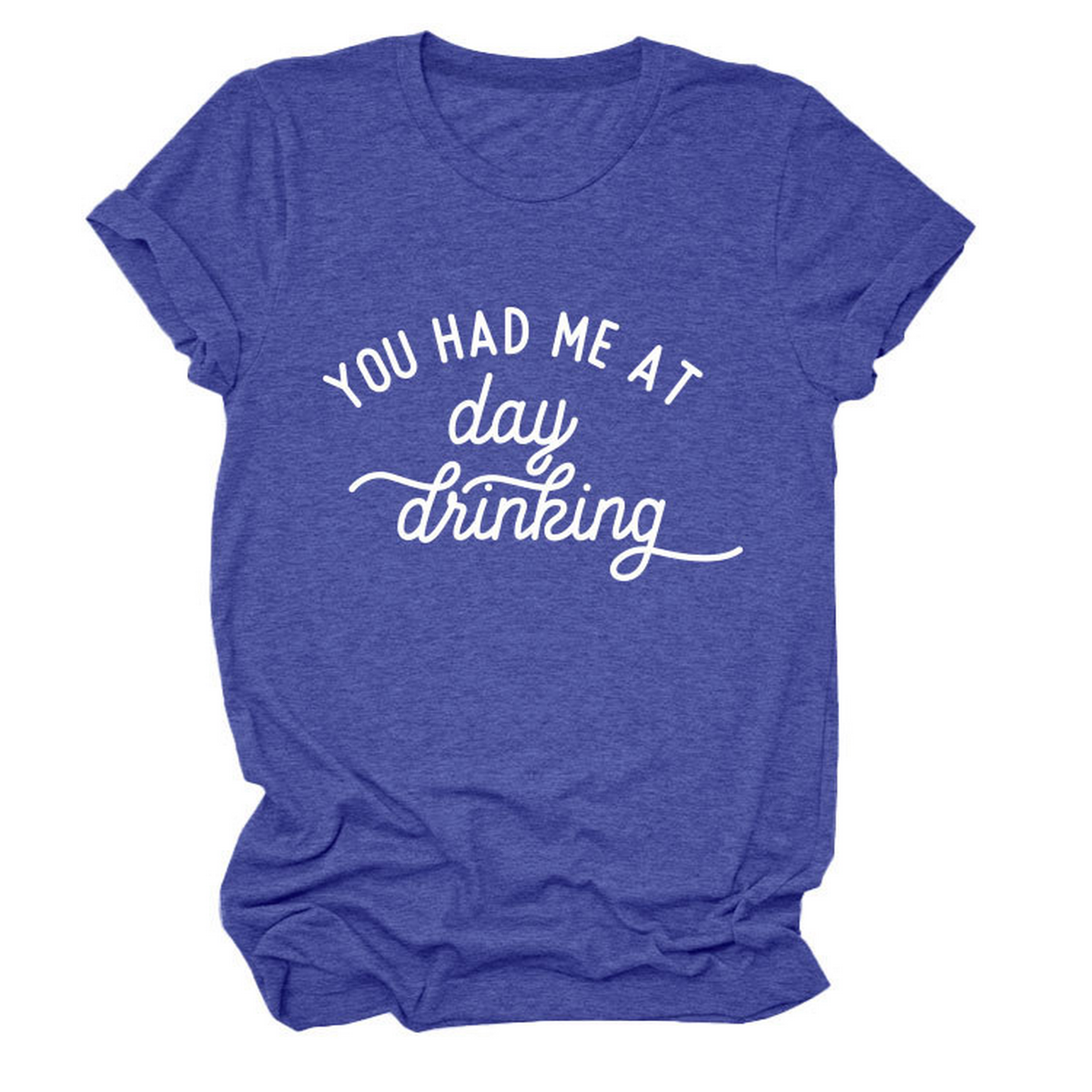 Women Summer Tee Day Drinking Quote Shirt_Cwttsl0491