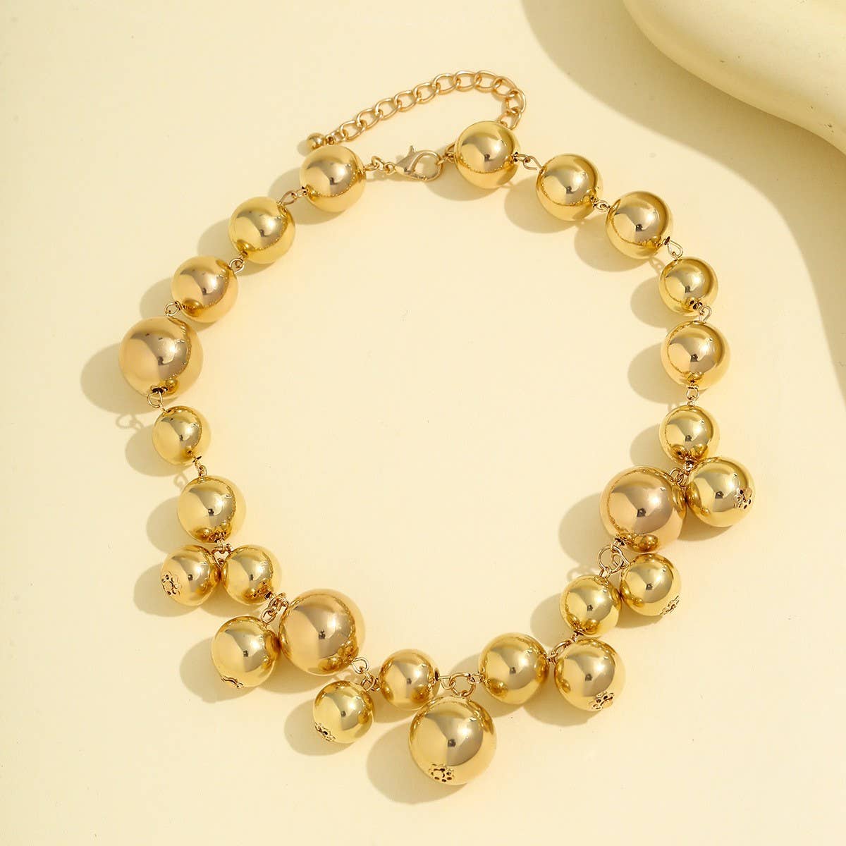 PUNK STYLE IMITATION PEARL NECKLACE_CWAJE1125
