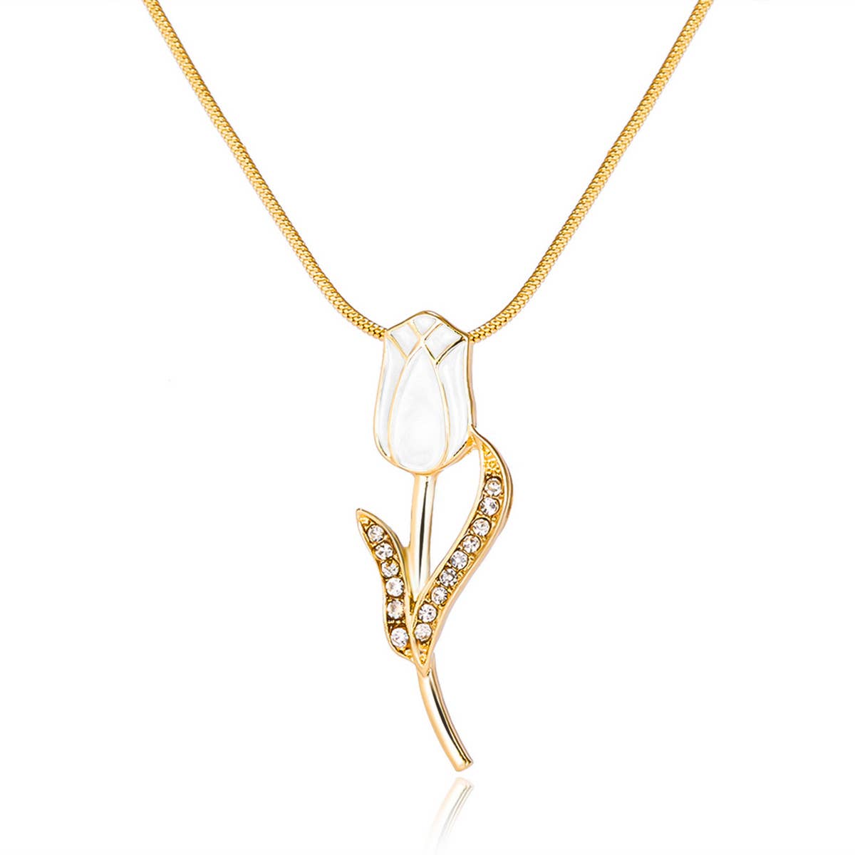 2024 NEW SIMPLE DIAMOND CLAVICLE CHAIN_CWAJE2442