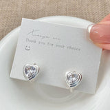 Valentines Day Retro High-End Heart Earrings