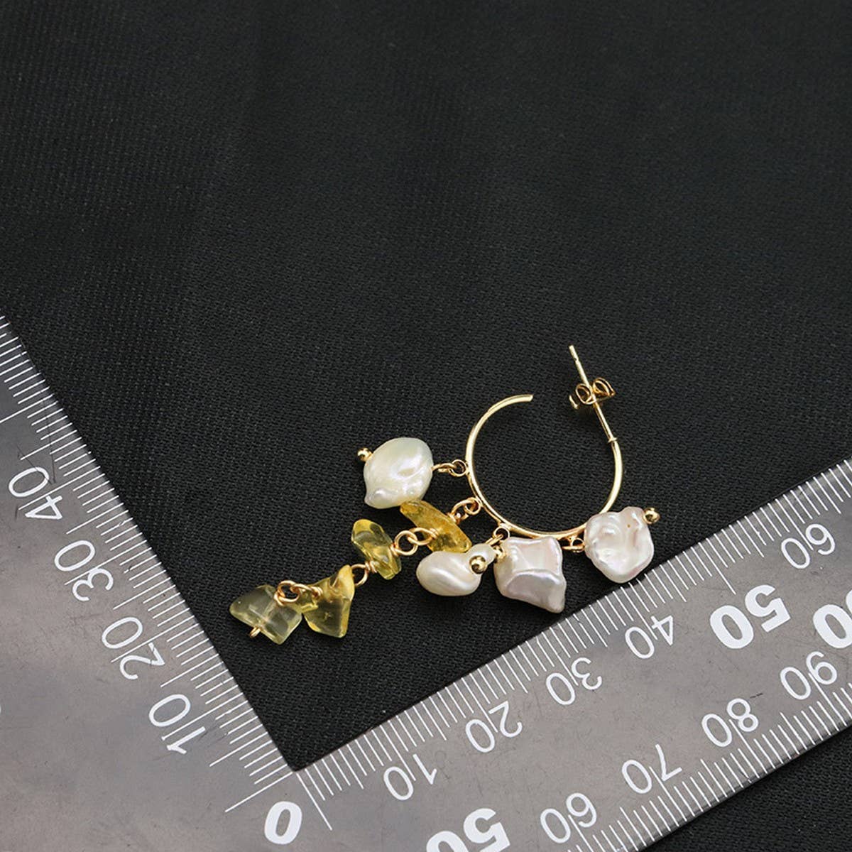 Womens High-End Natural Pearl Earrings
