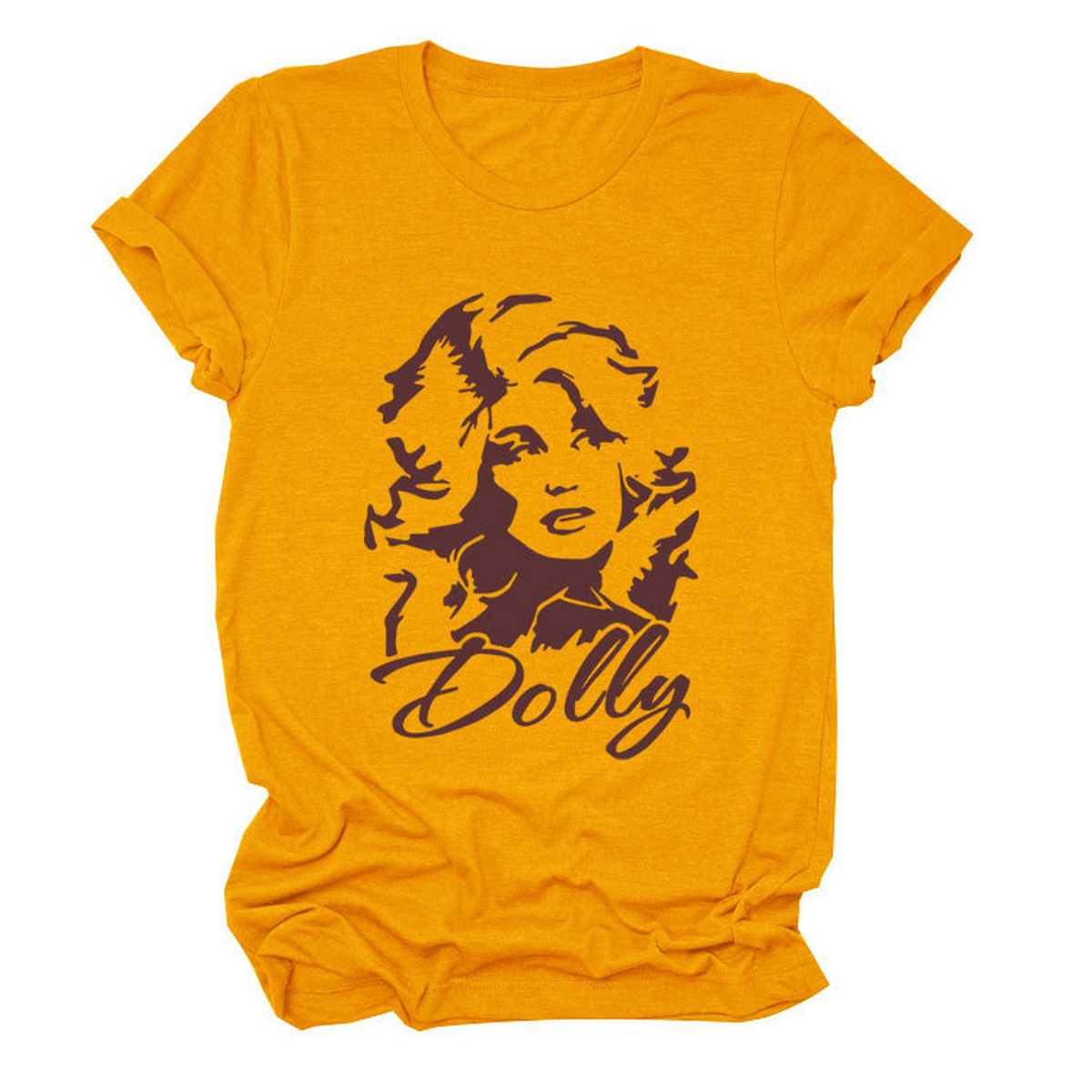 Trendy Womens Tee Casual Round Neck Shirt