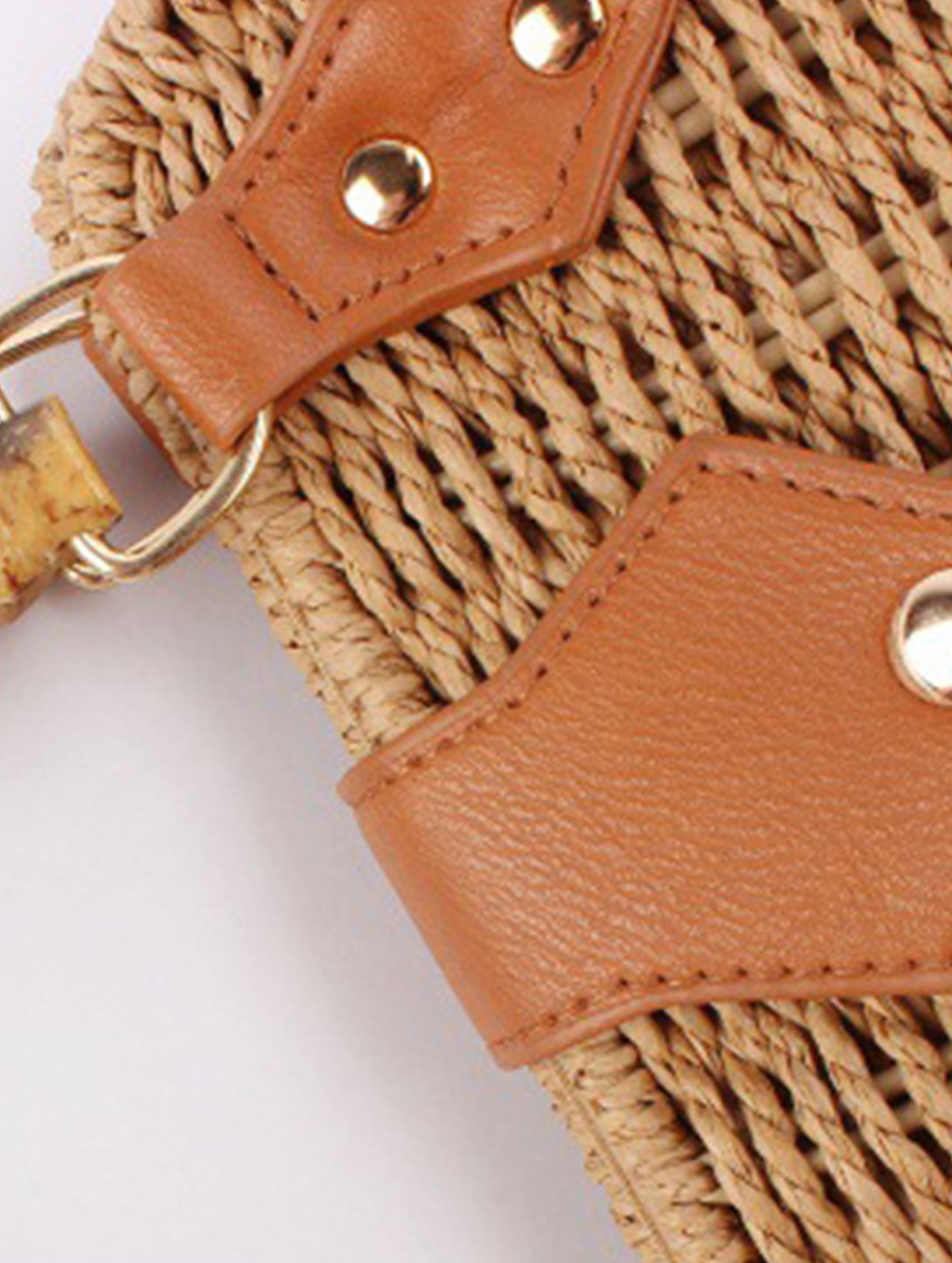 Straw Beach Bag with Bamboo Handle for Women_CWAB4694