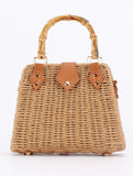 Straw Beach Bag with Bamboo Handle for Women_CWAB4694