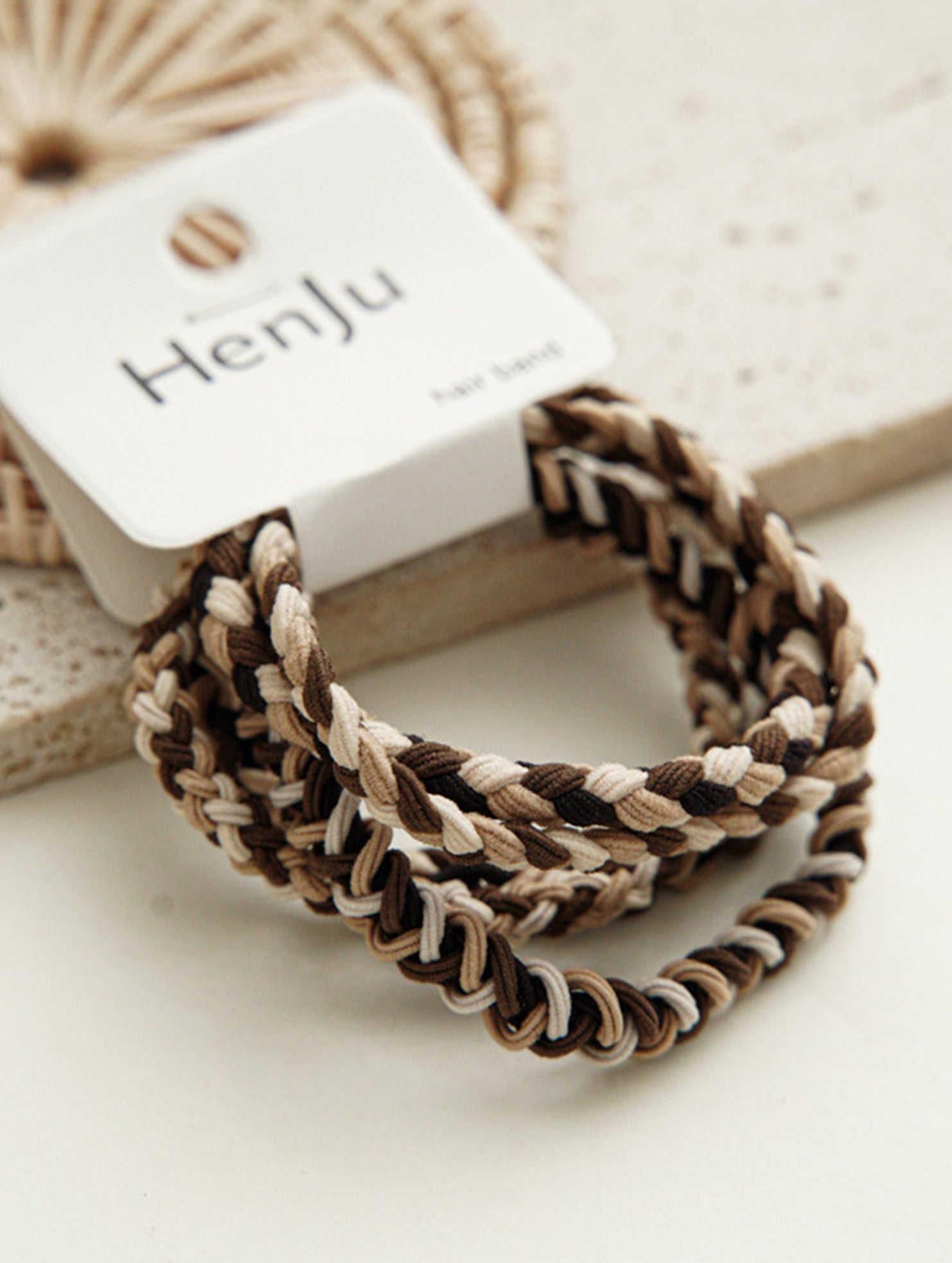 Three-piece new candy-colored braided hair tie_CWAHA0339