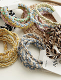 Three-piece new candy-colored braided hair tie_CWAHA0339