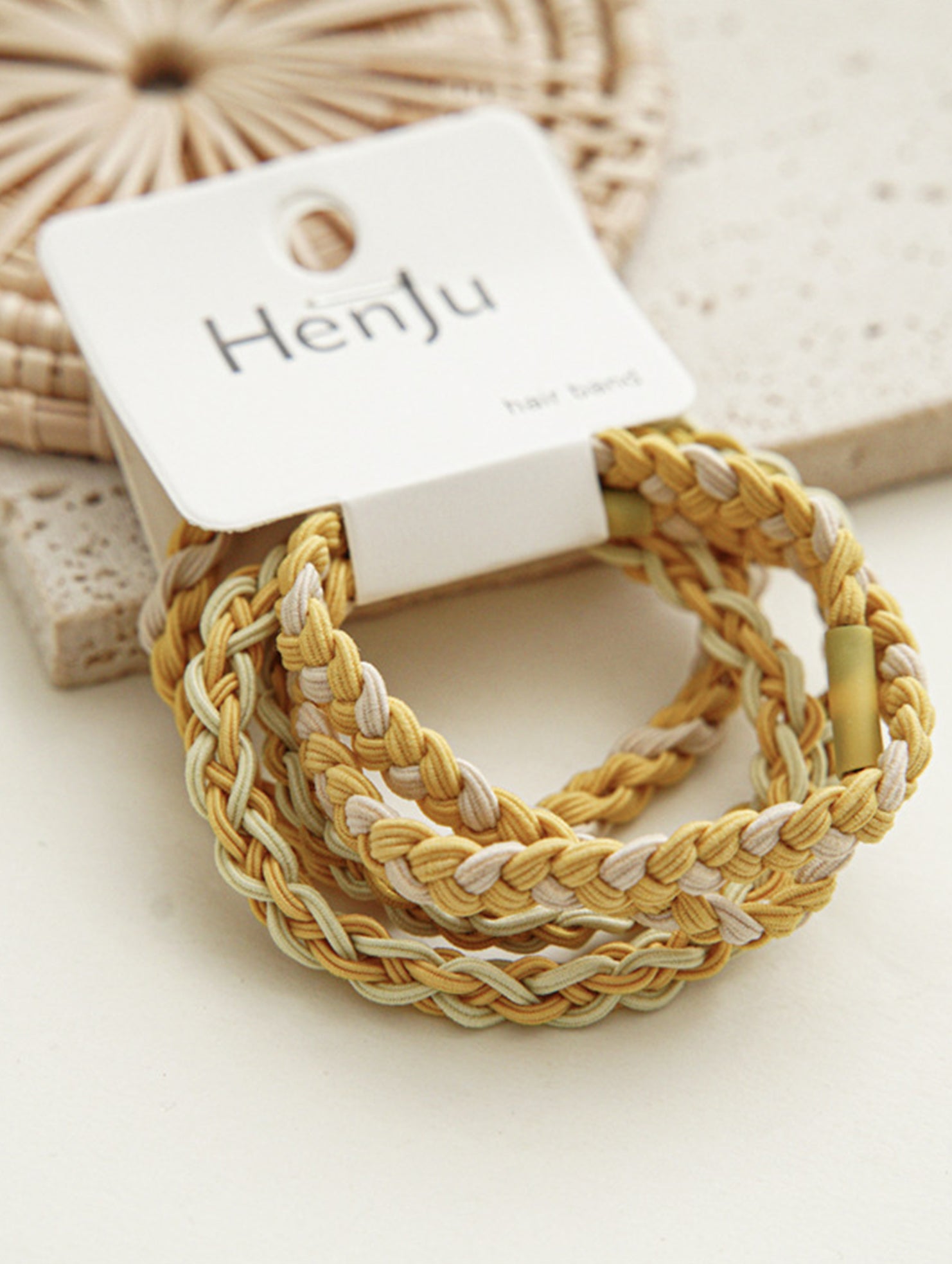 Three-piece new candy-colored braided hair tie_CWAHA0339