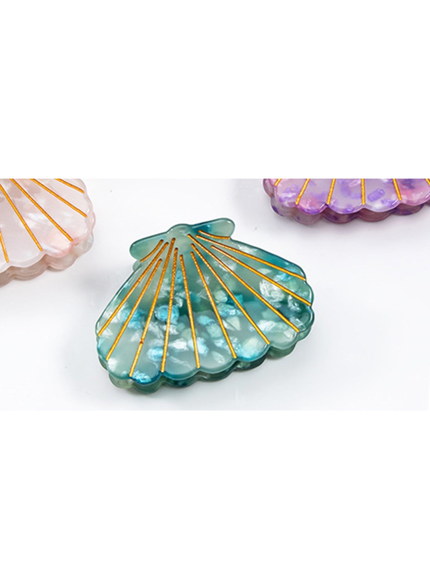 Grace Jewelry 5cm Small Seashell Hair Clip_CWAHA0653