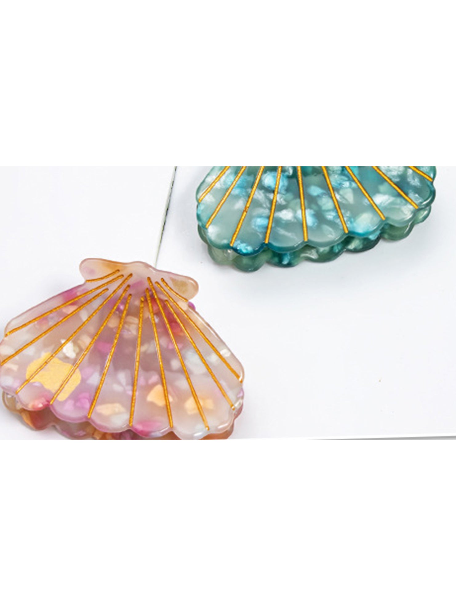 Grace Jewelry 5cm Small Seashell Hair Clip_CWAHA0653