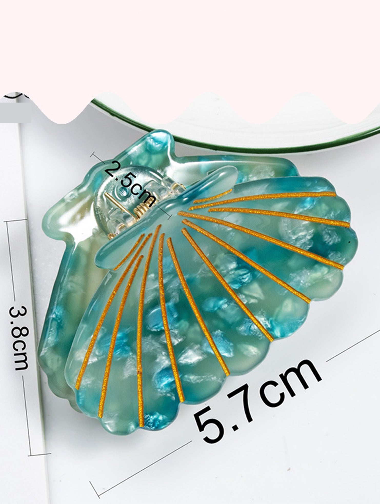 Grace Jewelry 5cm Small Seashell Hair Clip_CWAHA0653