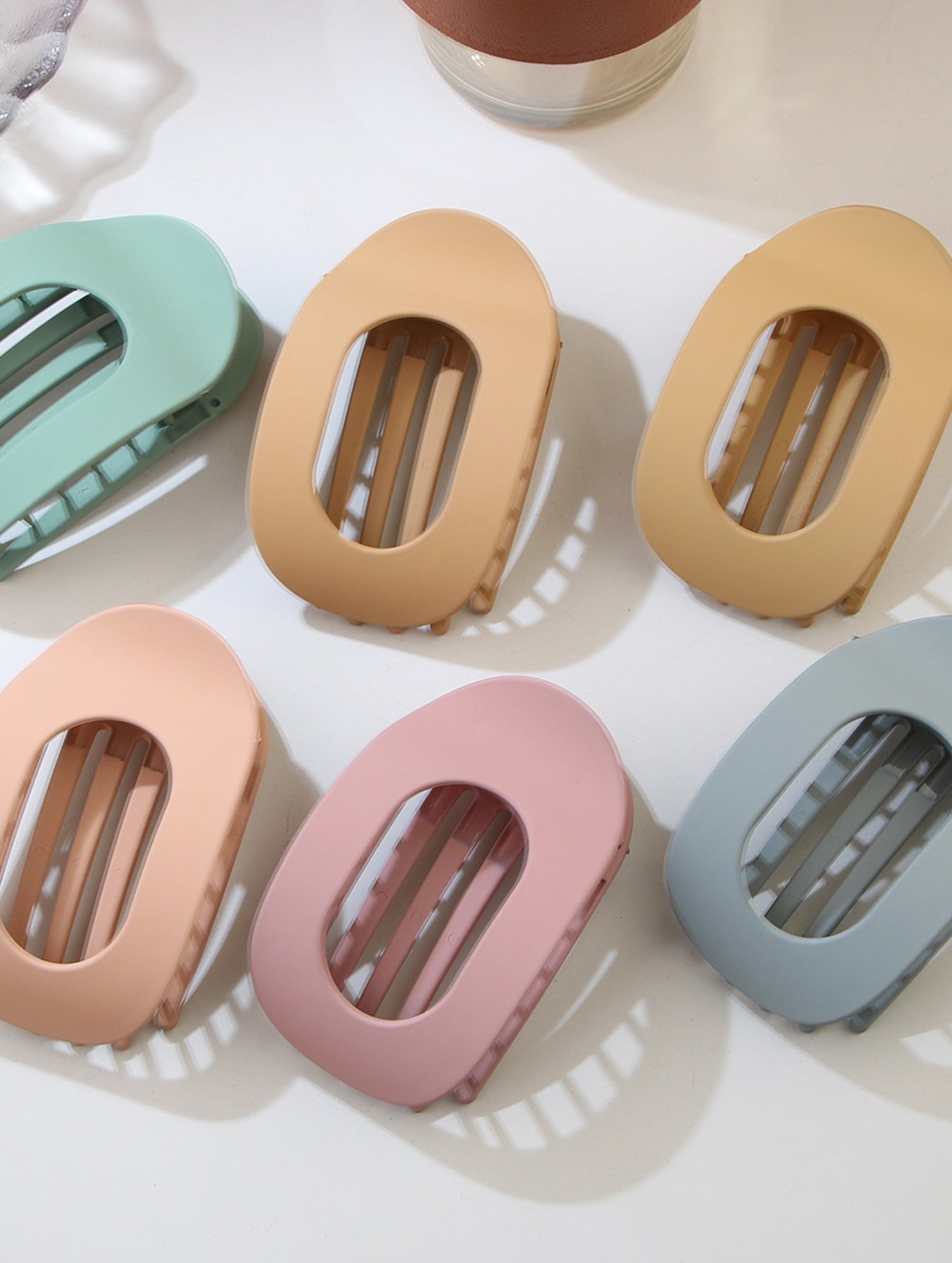 hot-selling flat oval hair clip_CWAHA07281