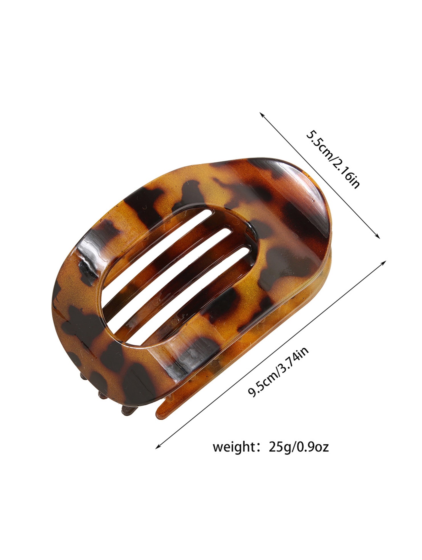 hot-selling flat oval hair clip_CWAHA07281