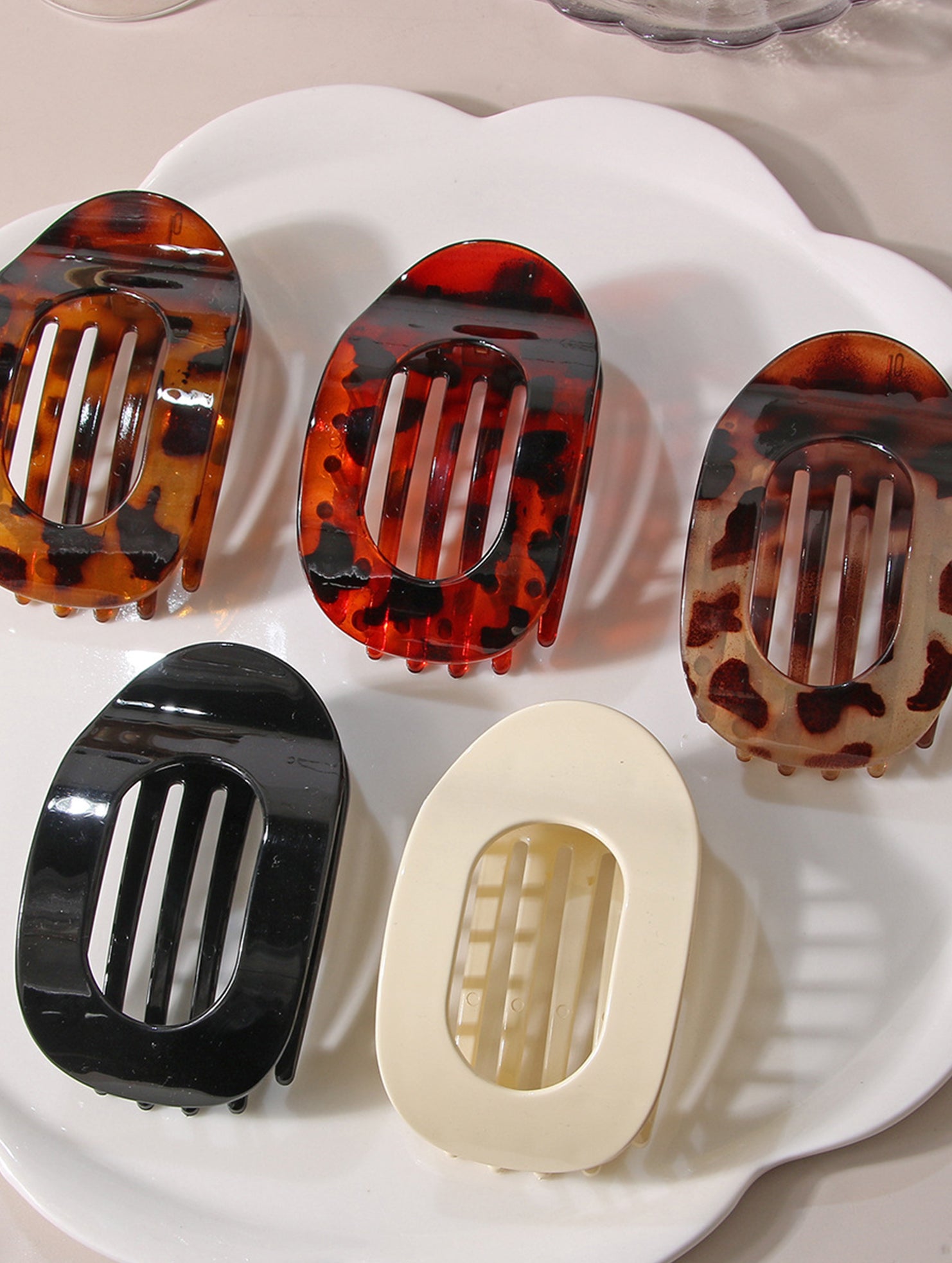 hot-selling flat oval hair clip_CWAHA07281