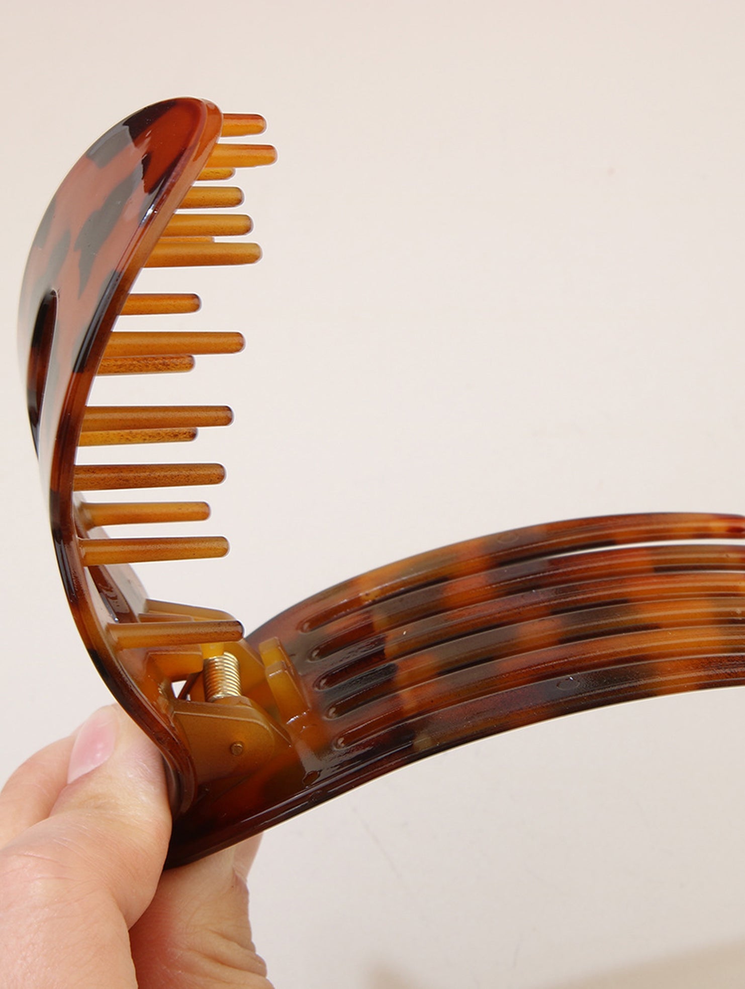 hot-selling flat oval hair clip_CWAHA07281