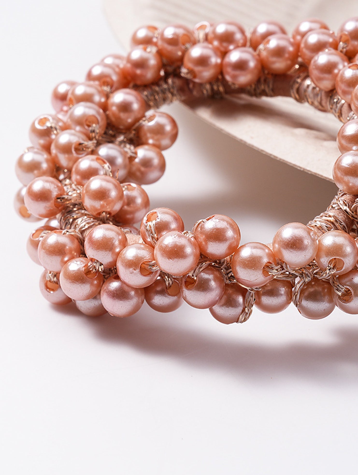 2-in-1 Pearl Hair Band & Bracelet_CWAHA07284
