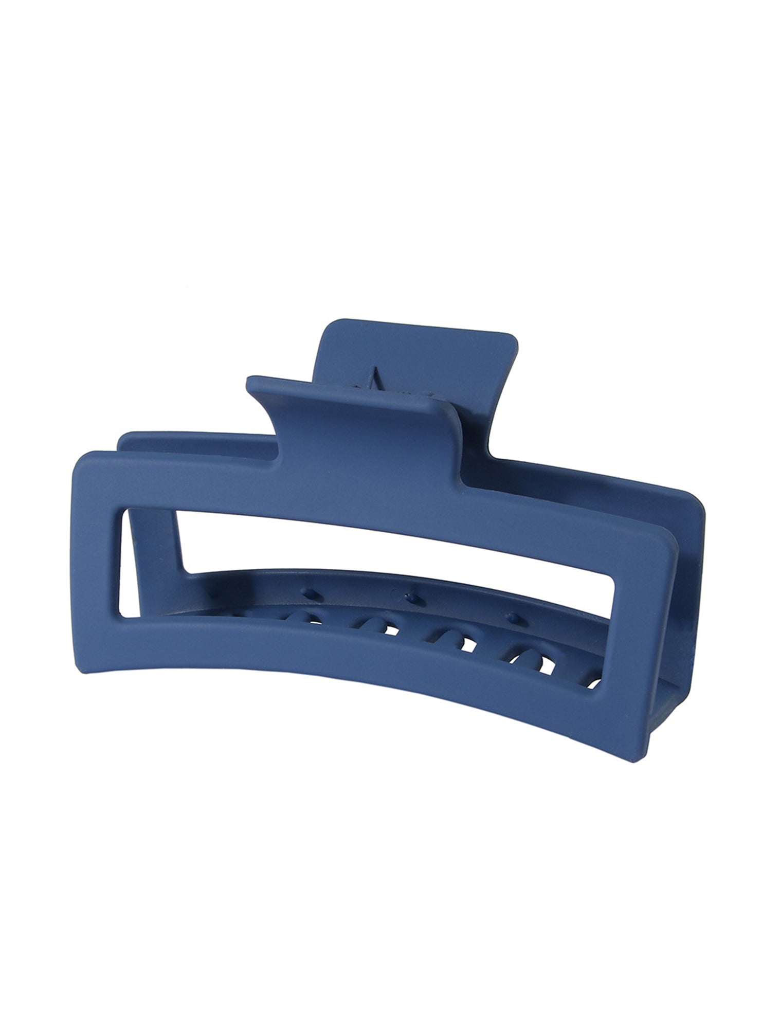 Rectangular Frosted Large Claw Shark Clip_CWAHA1091