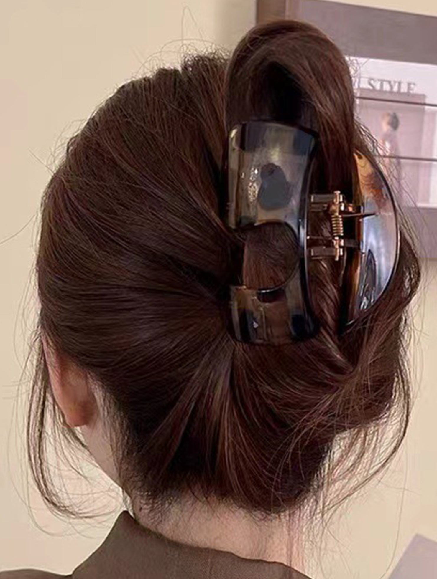 Simple and stylish Retro ins style hair clip_CWAHA1960