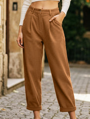 Vintage Corduroy Casual Pants