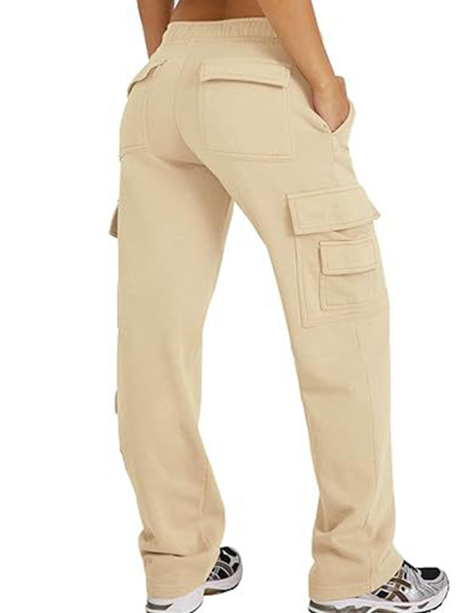 Casual loose-fitting sports fitness wide-leg pants