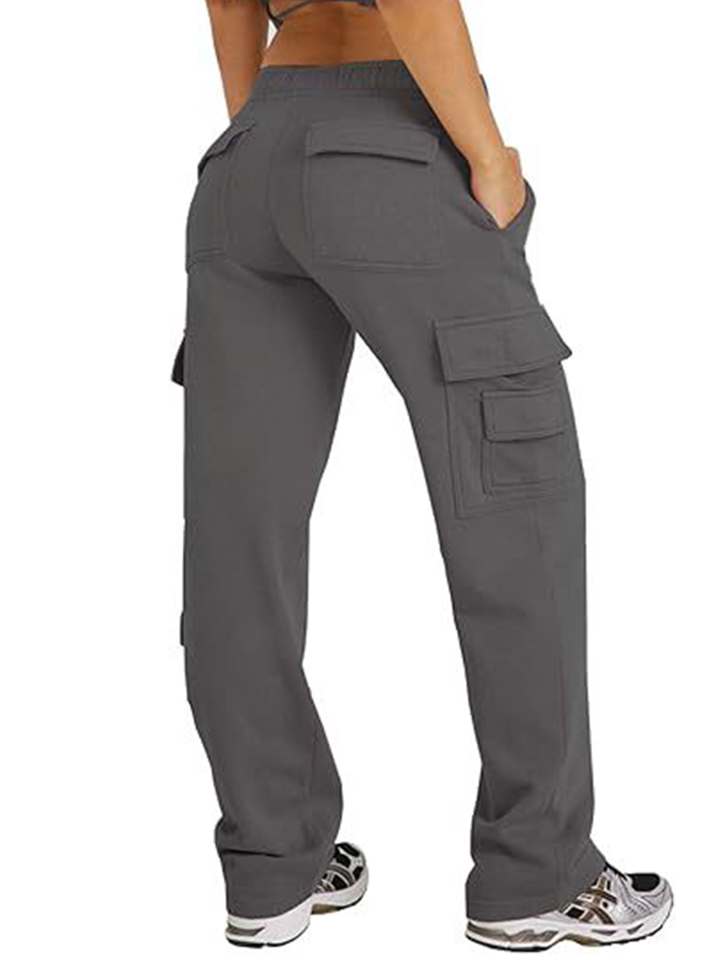 Casual loose-fitting sports fitness wide-leg pants