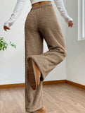Casual loose-fitting warm casual pants