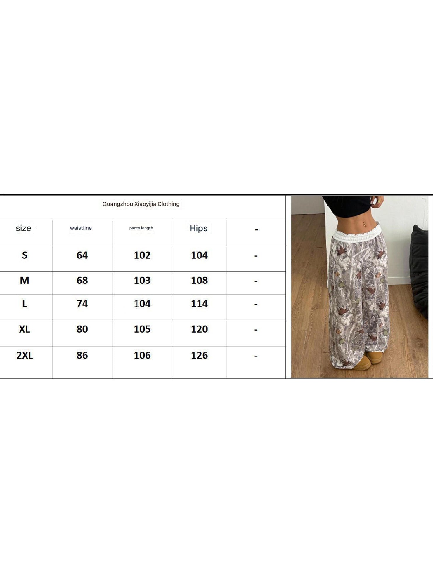 Casual floor-length loose high-waisted wide-leg pants