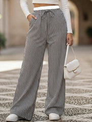 Color Block Striped Straight Leg Pants_CWBLP01484