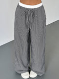 Color Block Striped Straight Leg Pants_CWBLP01484