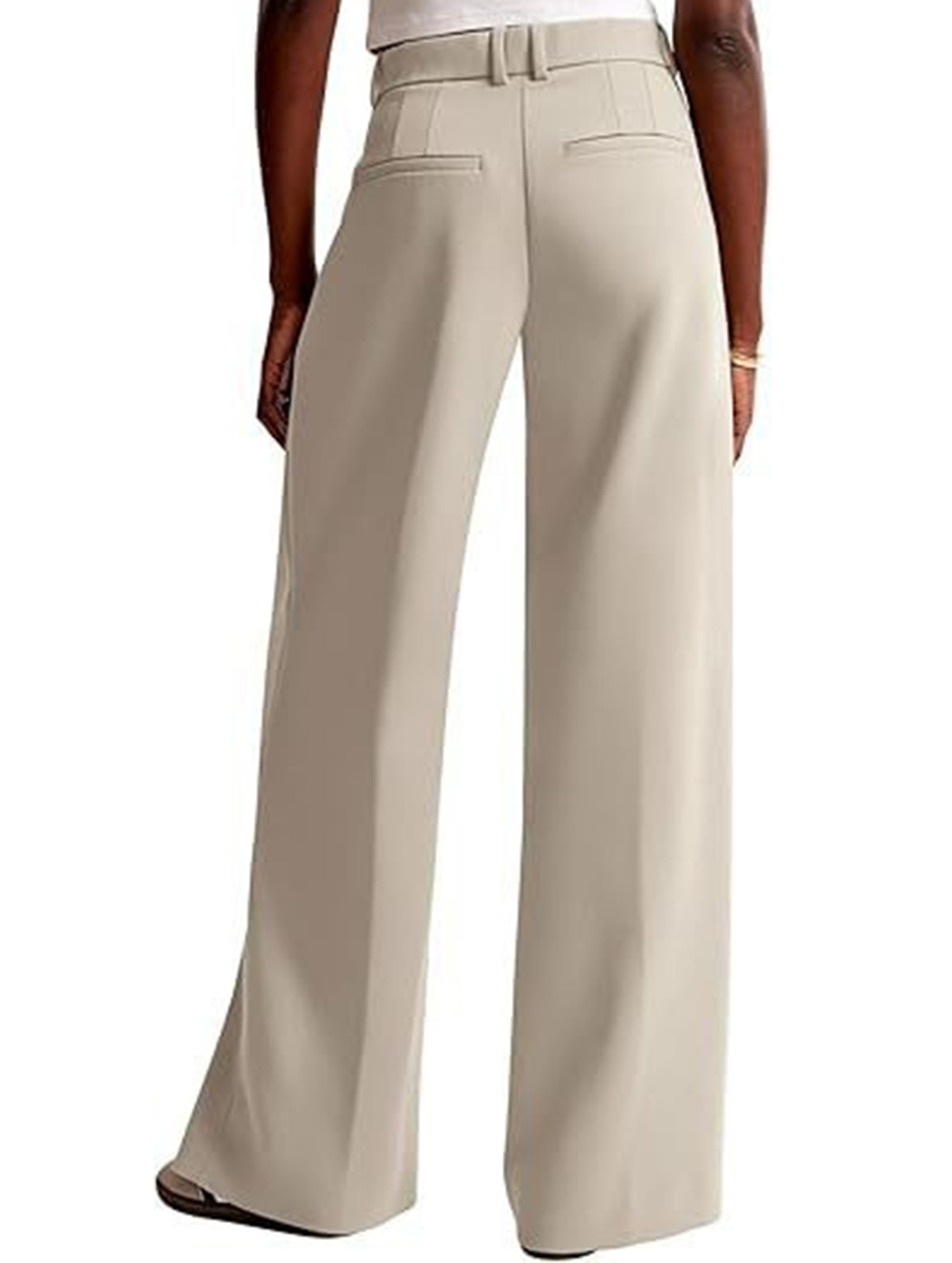 High Waist Straight Leg Wide Pants_CWBLP01495