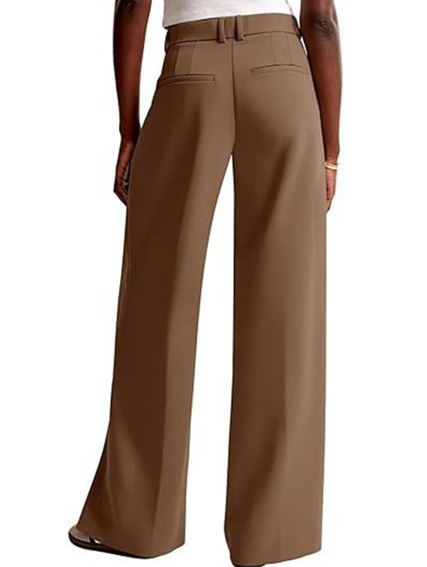 High Waist Straight Leg Wide Pants_CWBLP01495