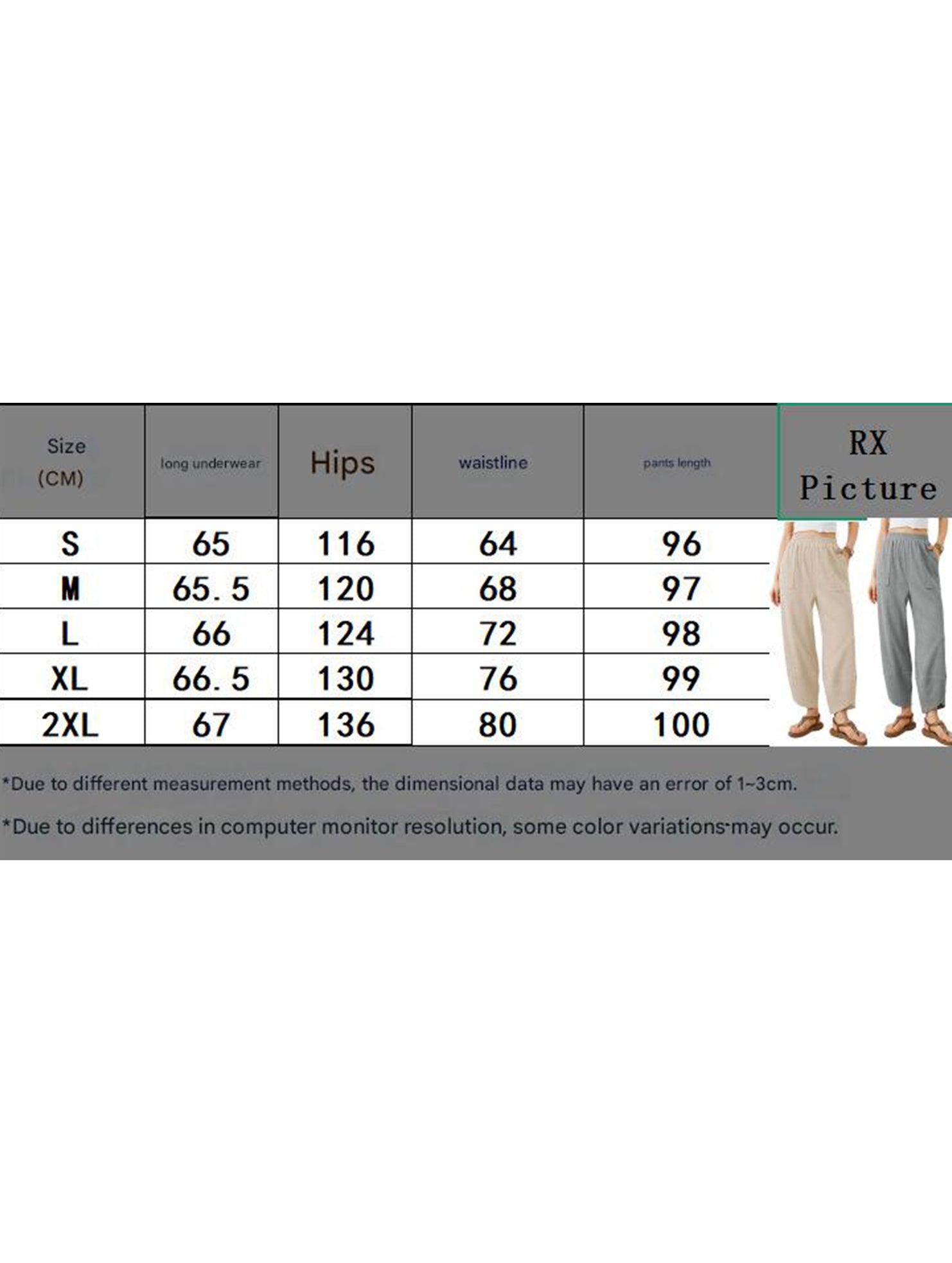 Mid Rise Loose Solid Casual Pants_CWBLP01497