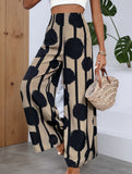 Boho Print High Waist Wide Leg Pants_CWBLP01507