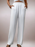 Plus Size Cotton Drawstring Wide Leg Pants_CWBLP01508