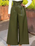 High Waist PU Leather Wide Leg Pants_CWBLP01521