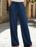 Versatile Elastic Waist Wide-Leg Pants for Women_CWBLP01528