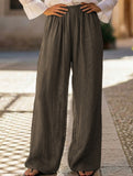 Tencel Ramie Balloon Pants Wide Leg Trousers_CWBLP01529