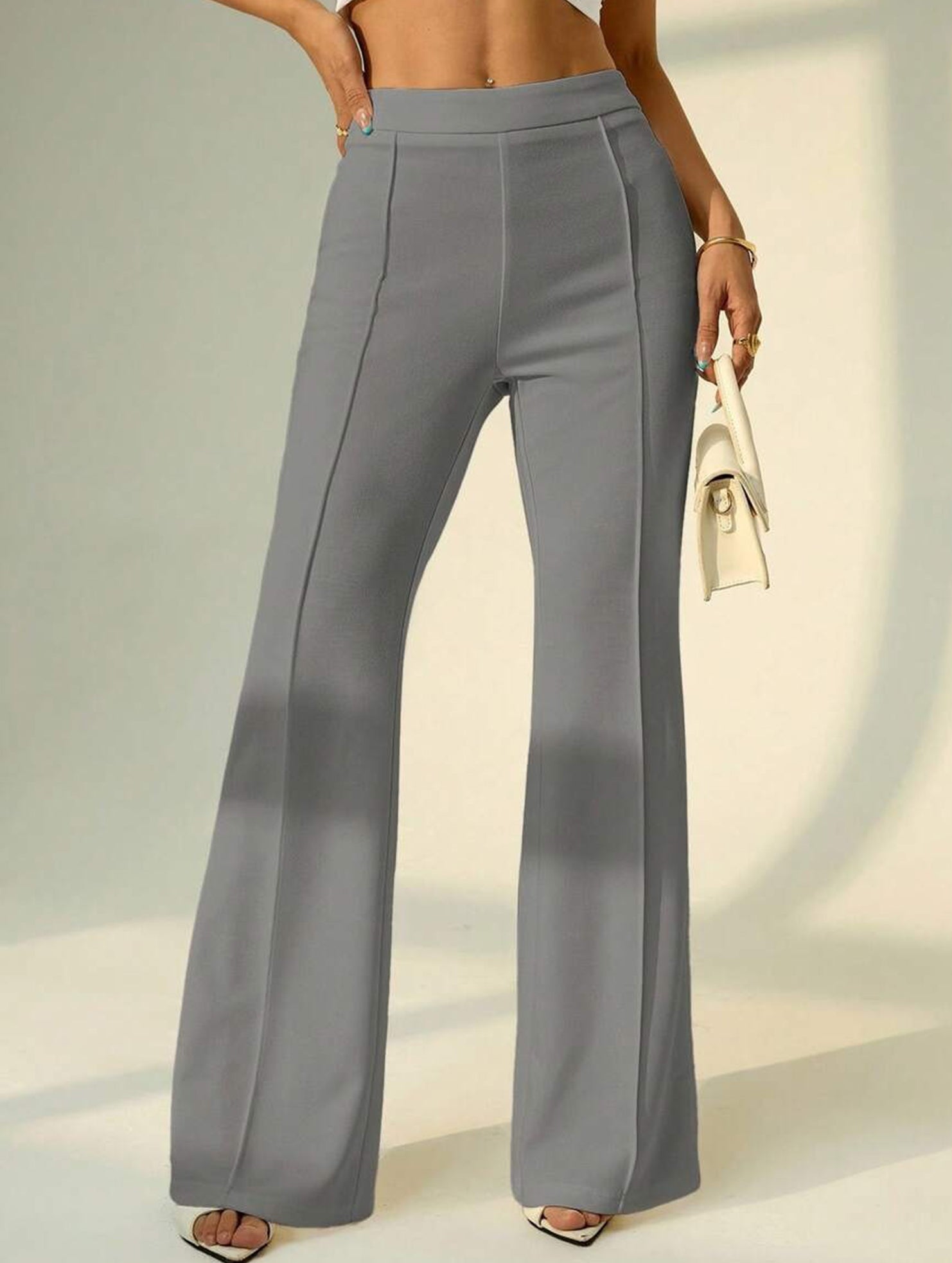 High Waist Loose Wide Leg Business Pants_CWBLP01555