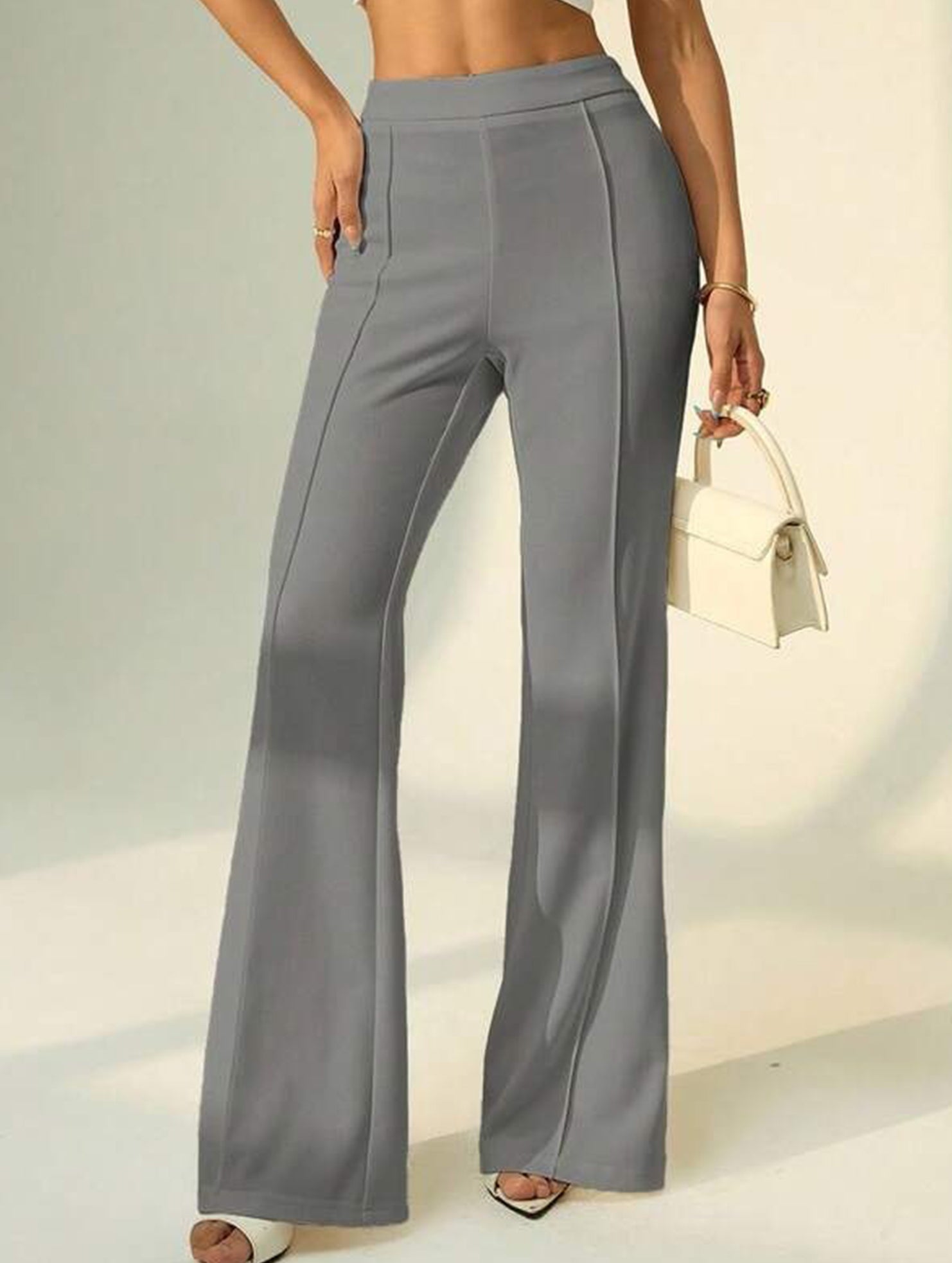 High Waist Loose Wide Leg Business Pants_CWBLP01555