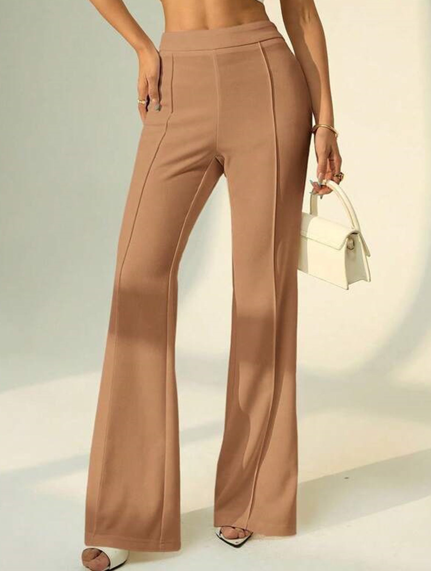 High Waist Loose Wide Leg Business Pants_CWBLP01555