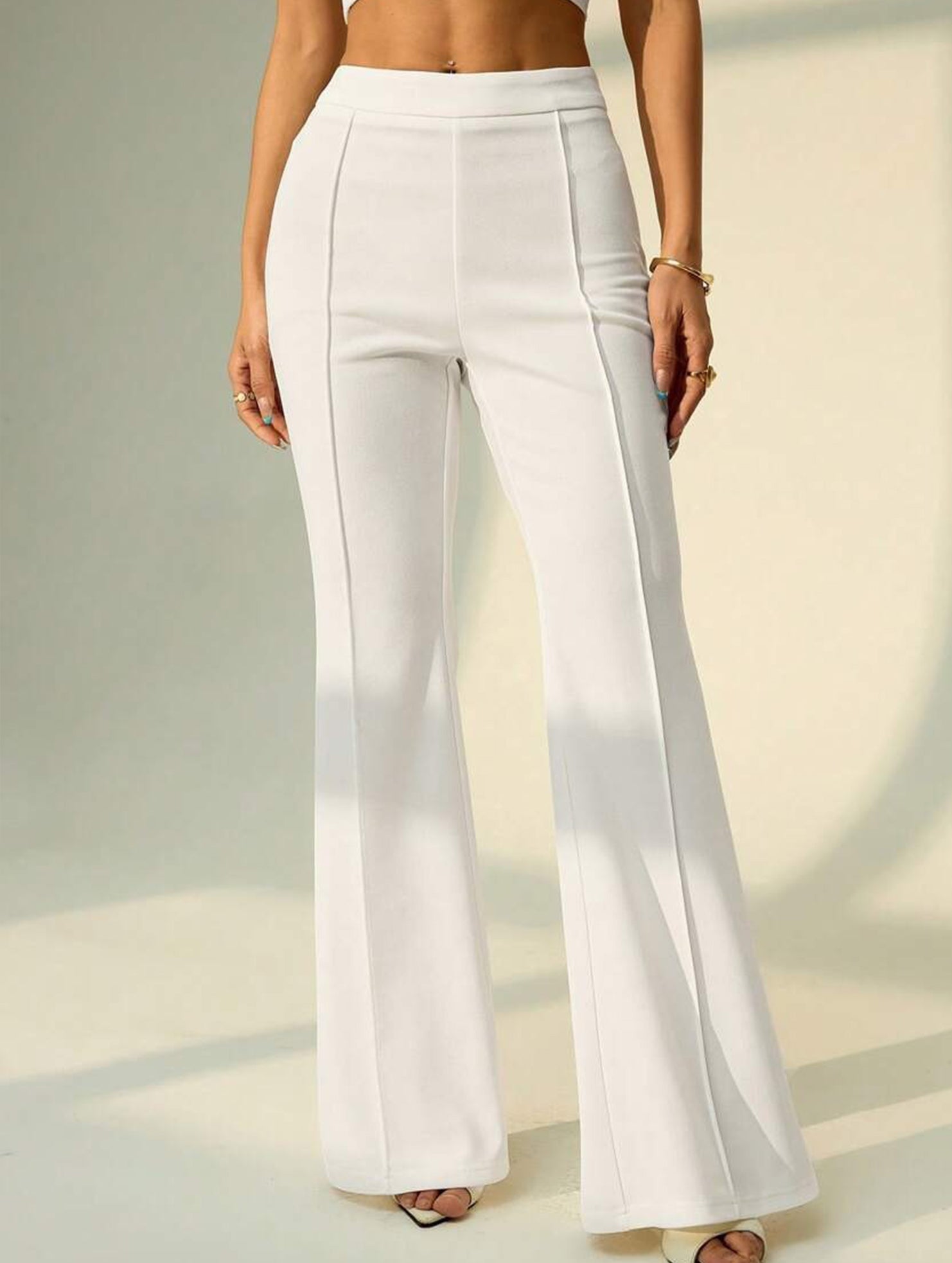 High Waist Loose Wide Leg Business Pants_CWBLP01555