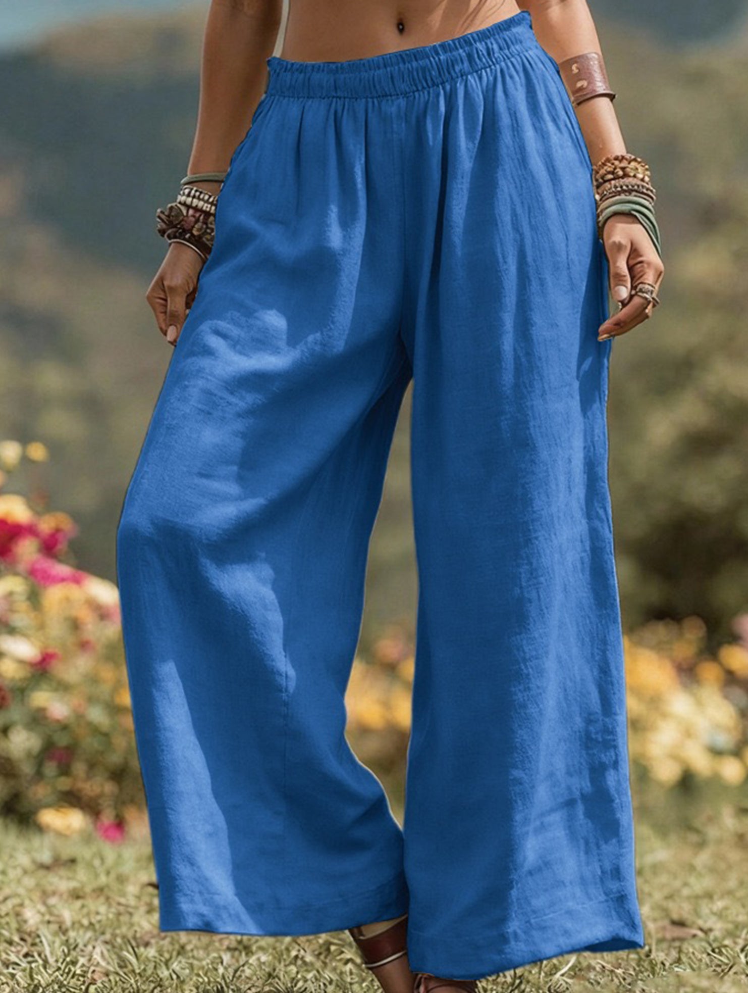 Loose Wide Leg Casual Pants