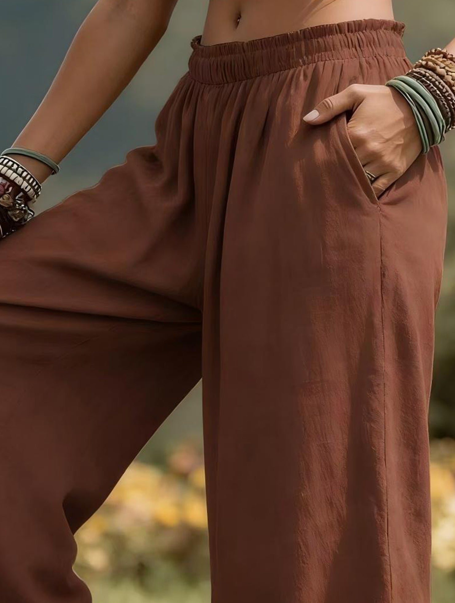 Loose Wide Leg Casual Pants