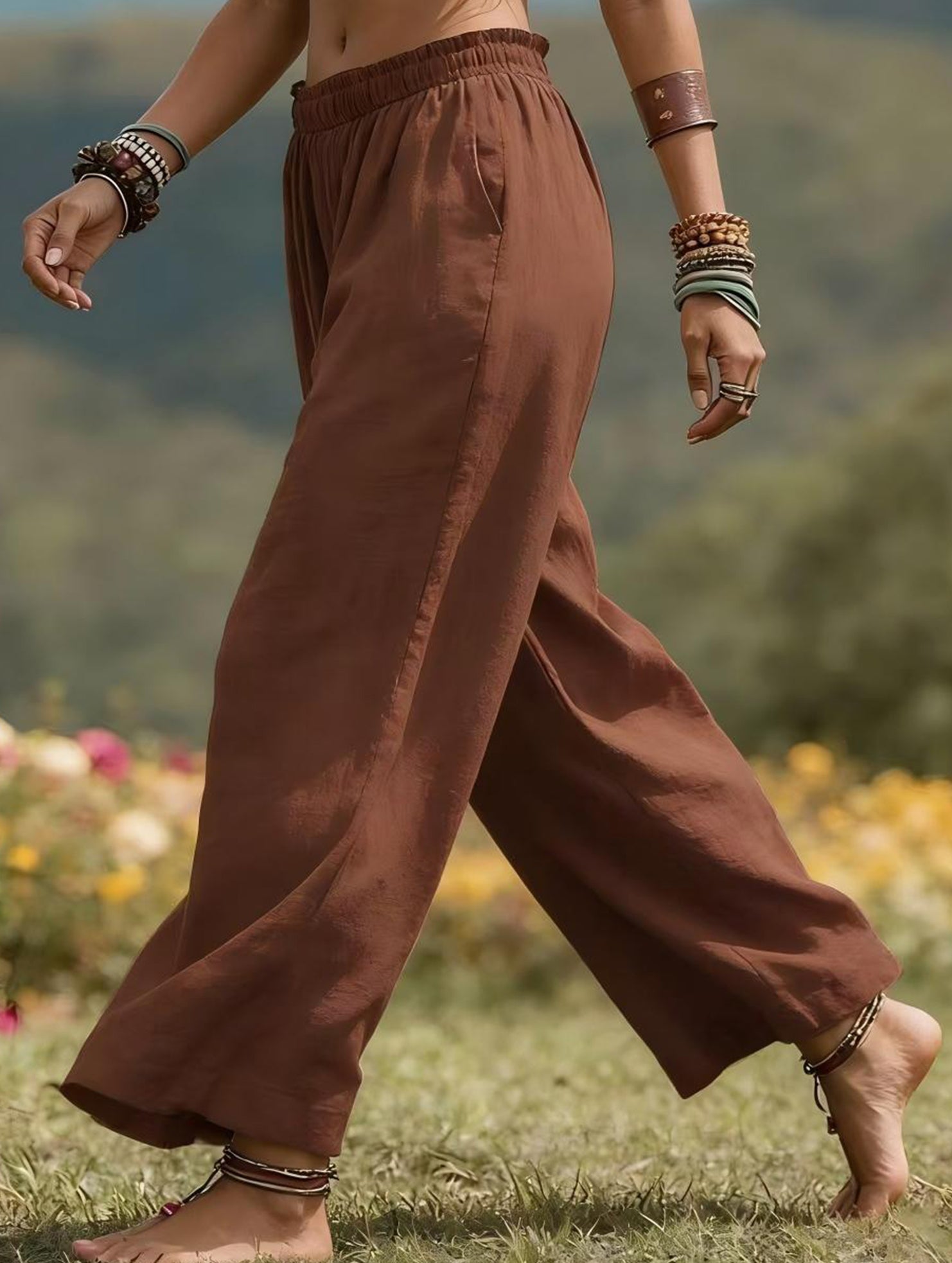 Loose Wide Leg Casual Pants