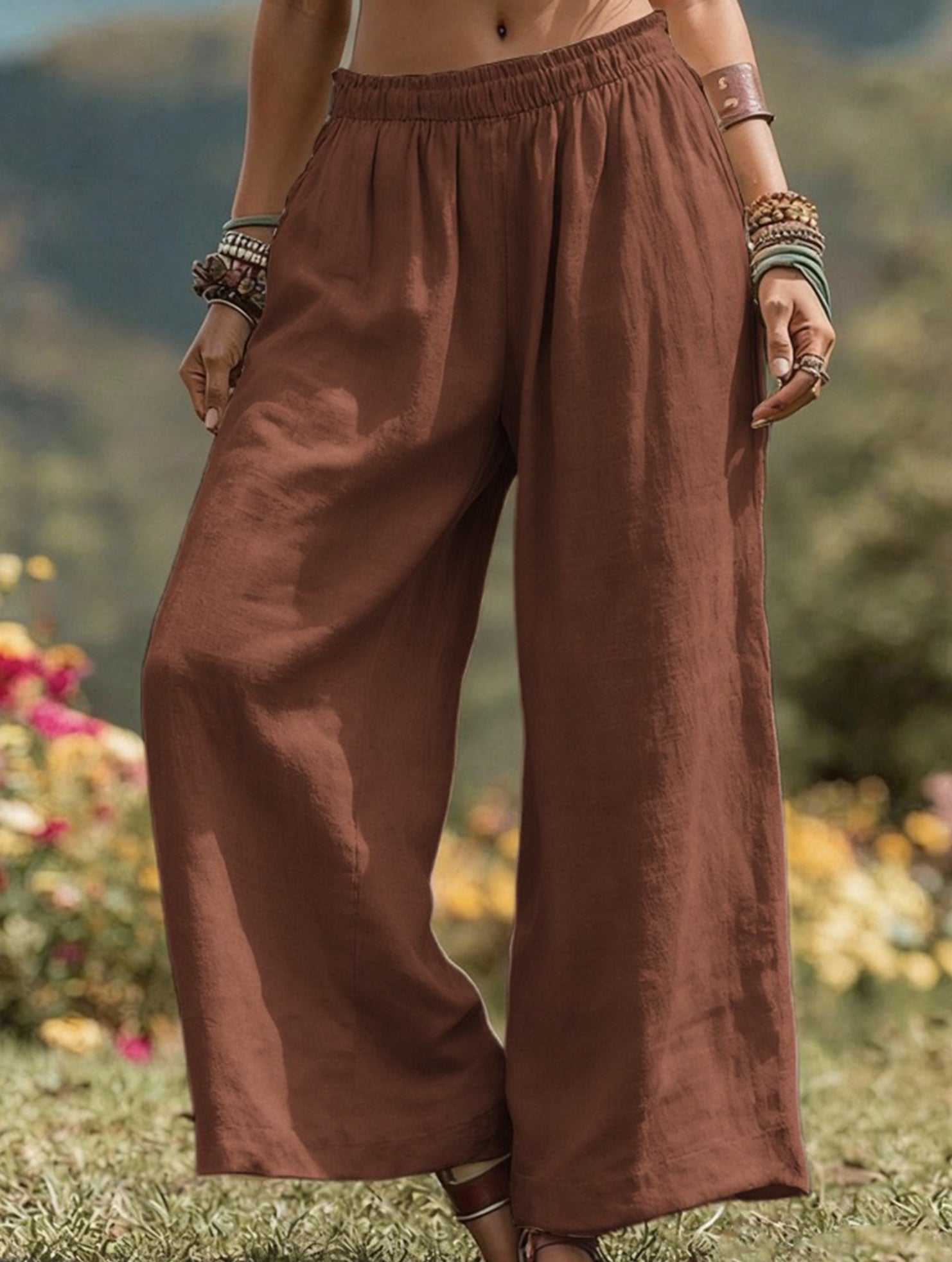 Loose Wide Leg Casual Pants