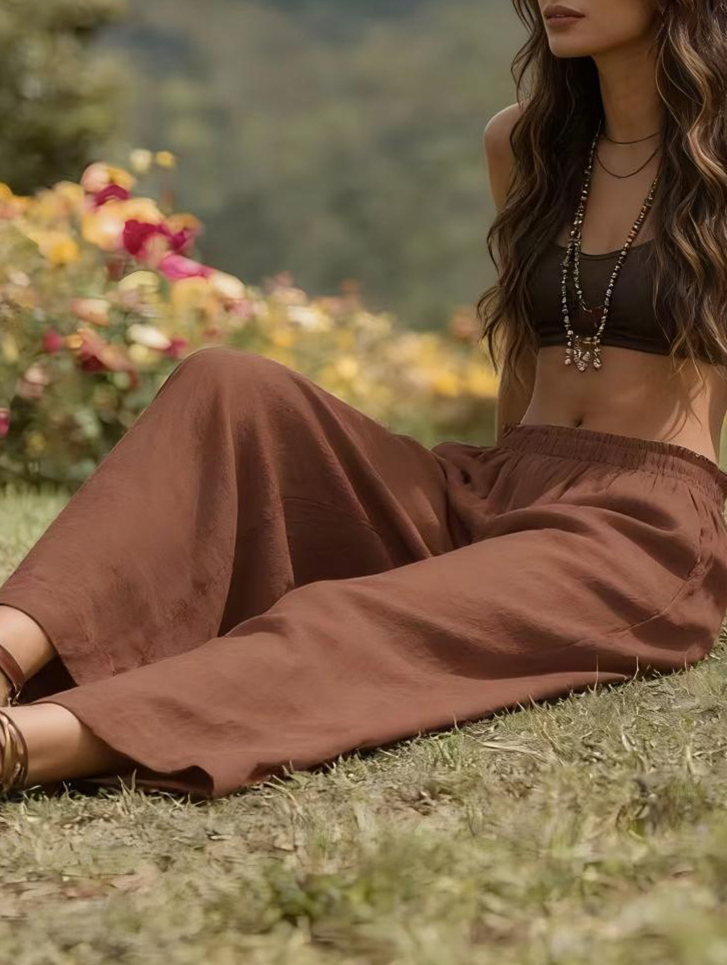Loose Wide Leg Casual Pants