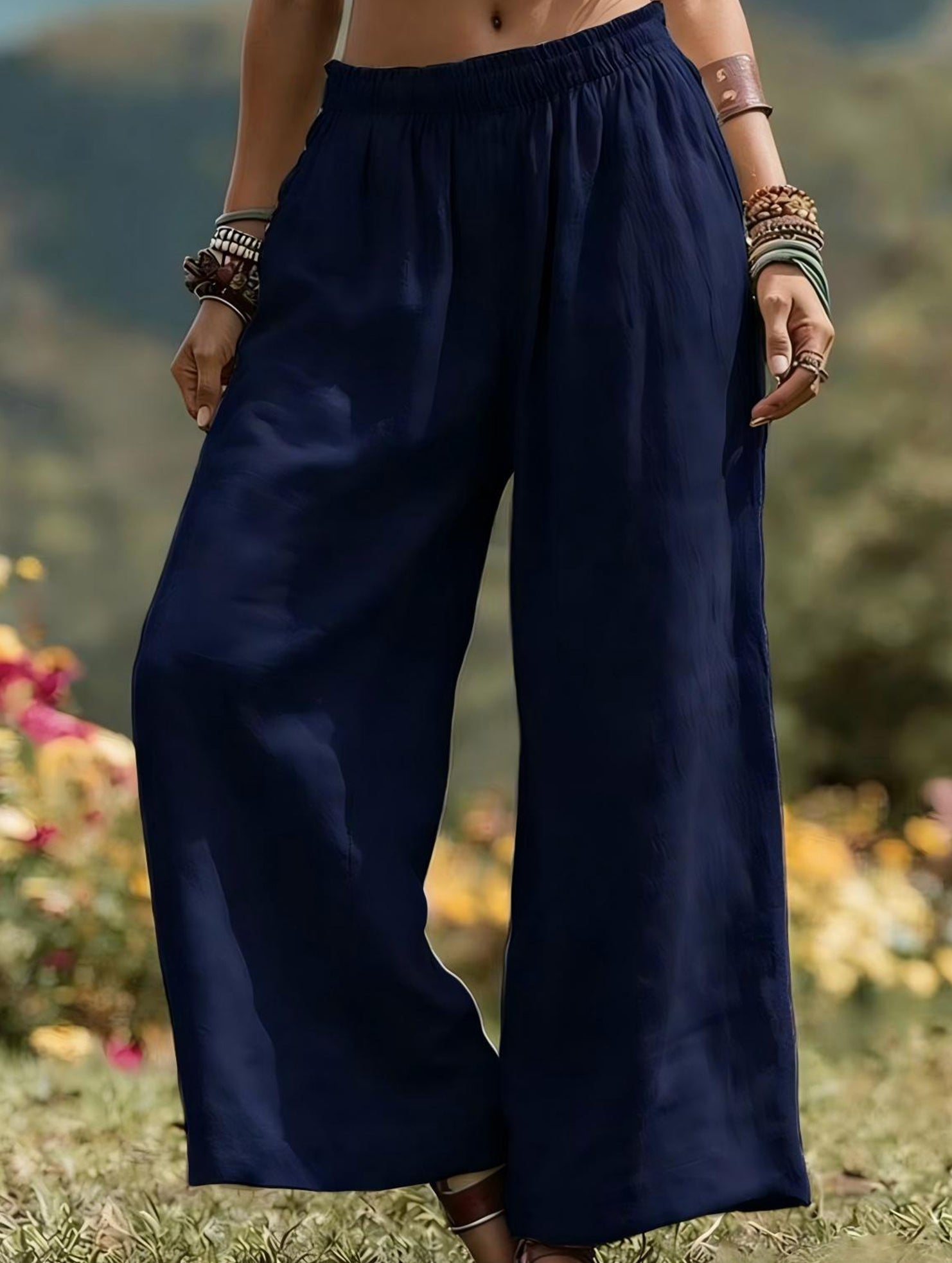 Loose Wide Leg Casual Pants