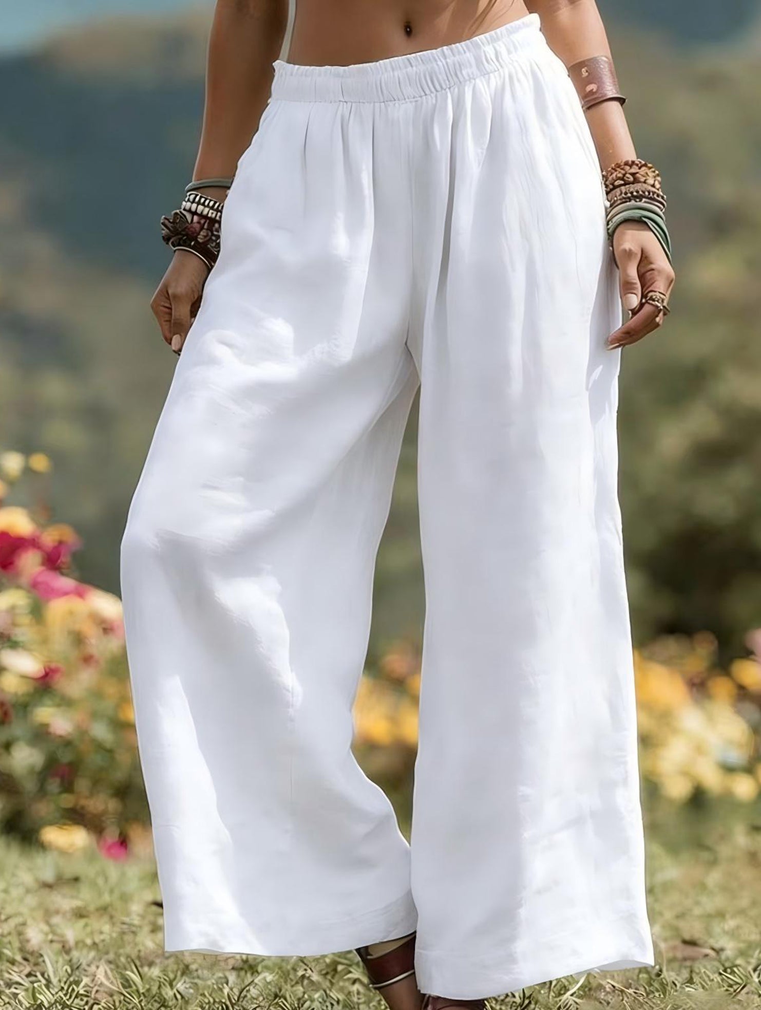 Loose Wide Leg Casual Pants