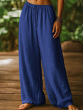 High Waist Wide Leg Casual Pants