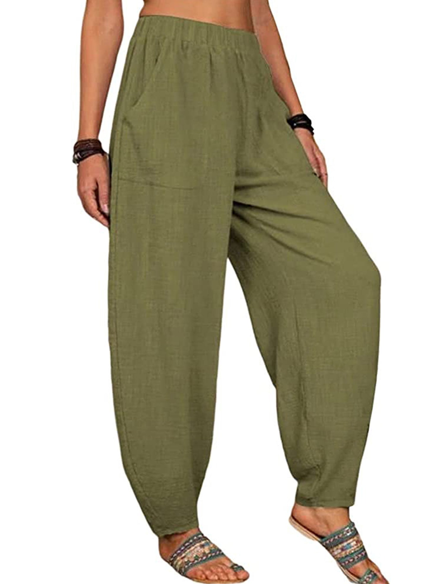 Cotton Loose Casual Harem Pants