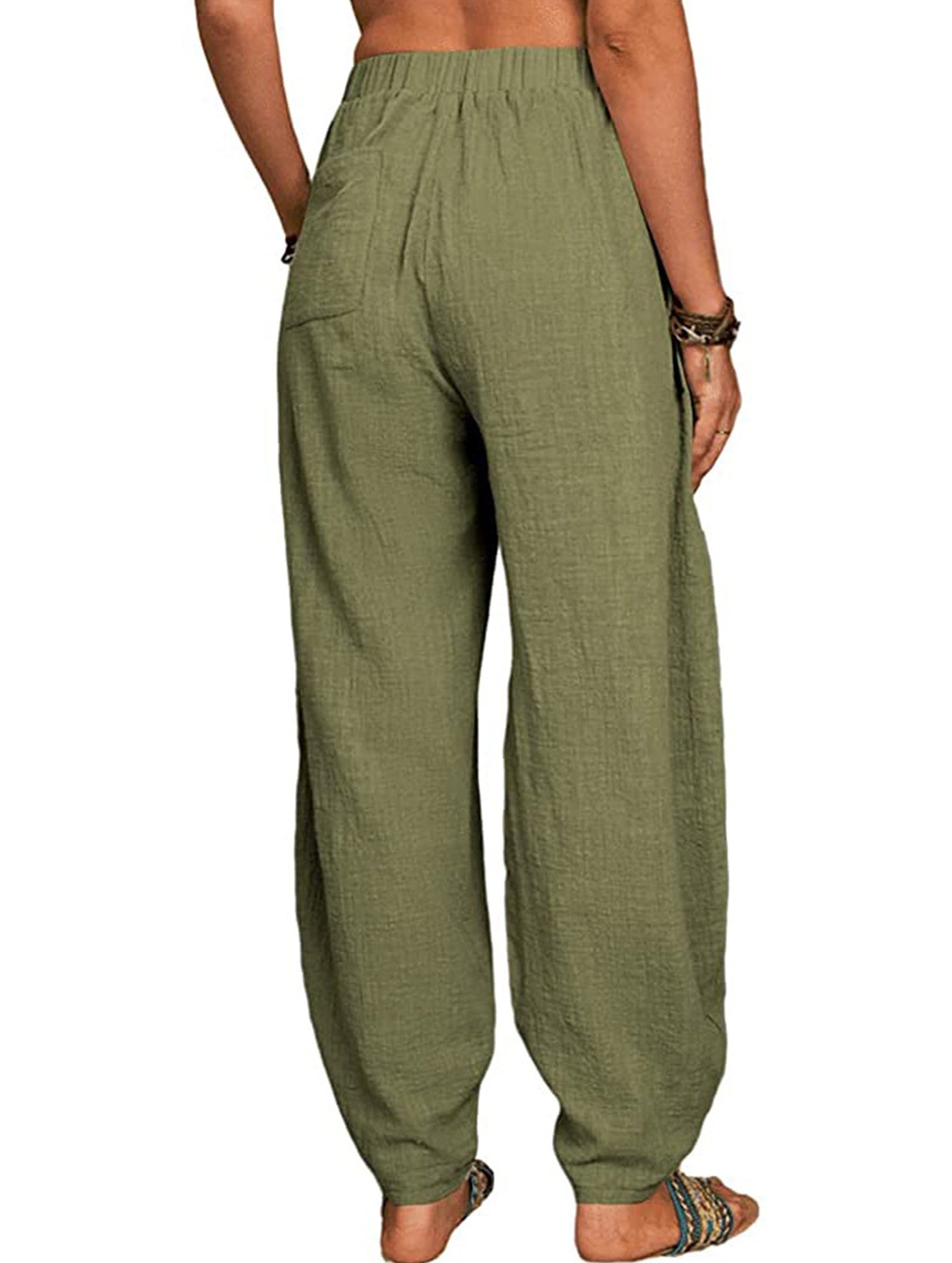 Cotton Loose Casual Harem Pants